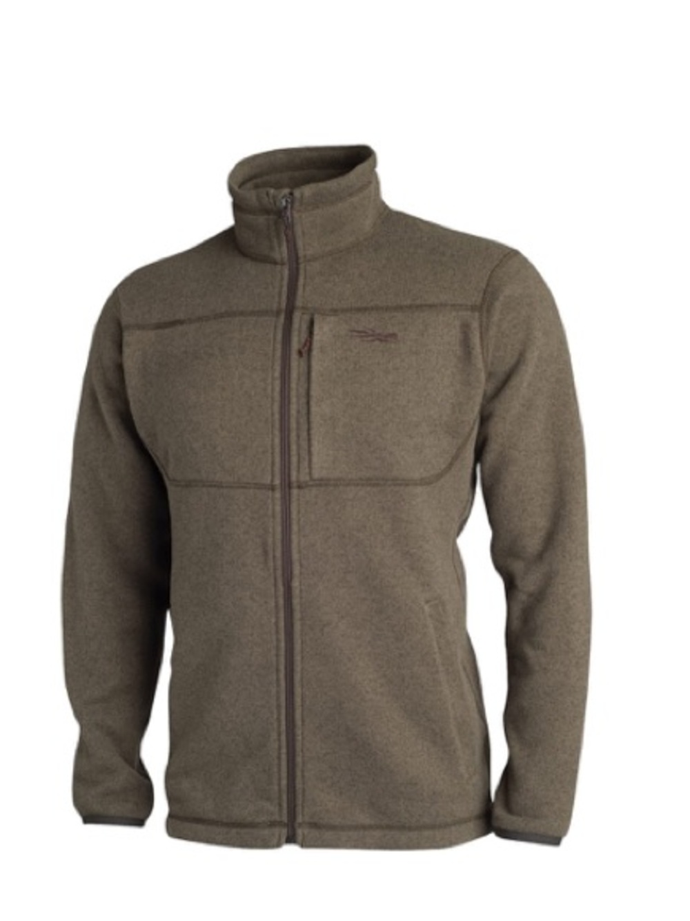 Sitka Fortitude Full-Zip Fleece Jacket In Bark